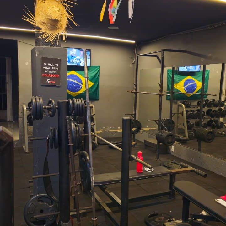 Imagem da estrutura da academia