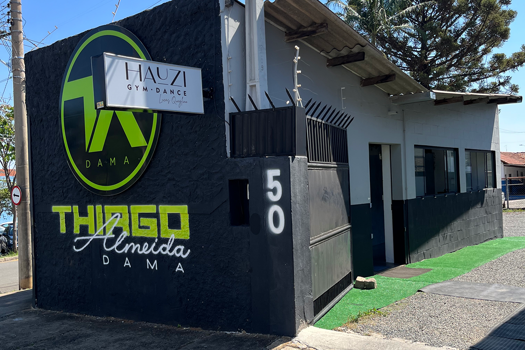 Imagem da estrutura da academia