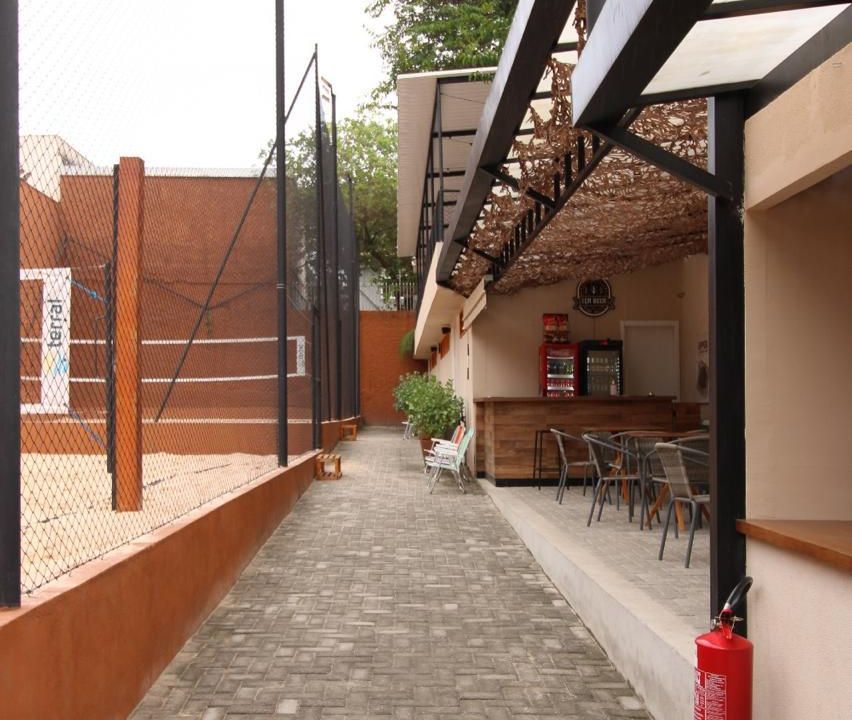 Imagem da estrutura da academia