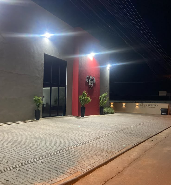 Imagem da estrutura da academia