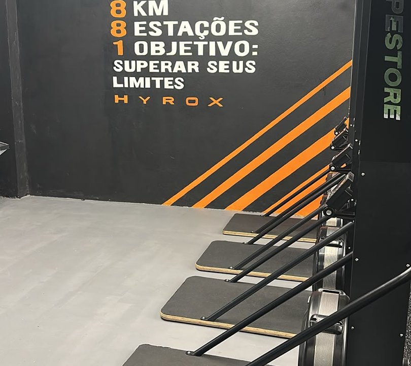 Imagem da estrutura da academia