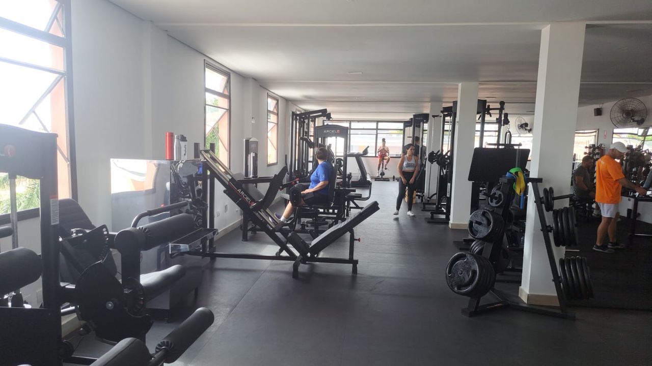 Imagem da estrutura da academia