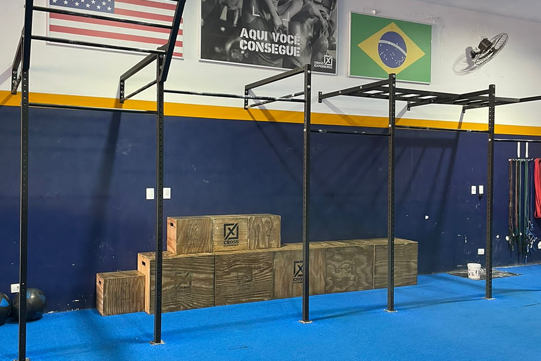 Imagem da estrutura da academia