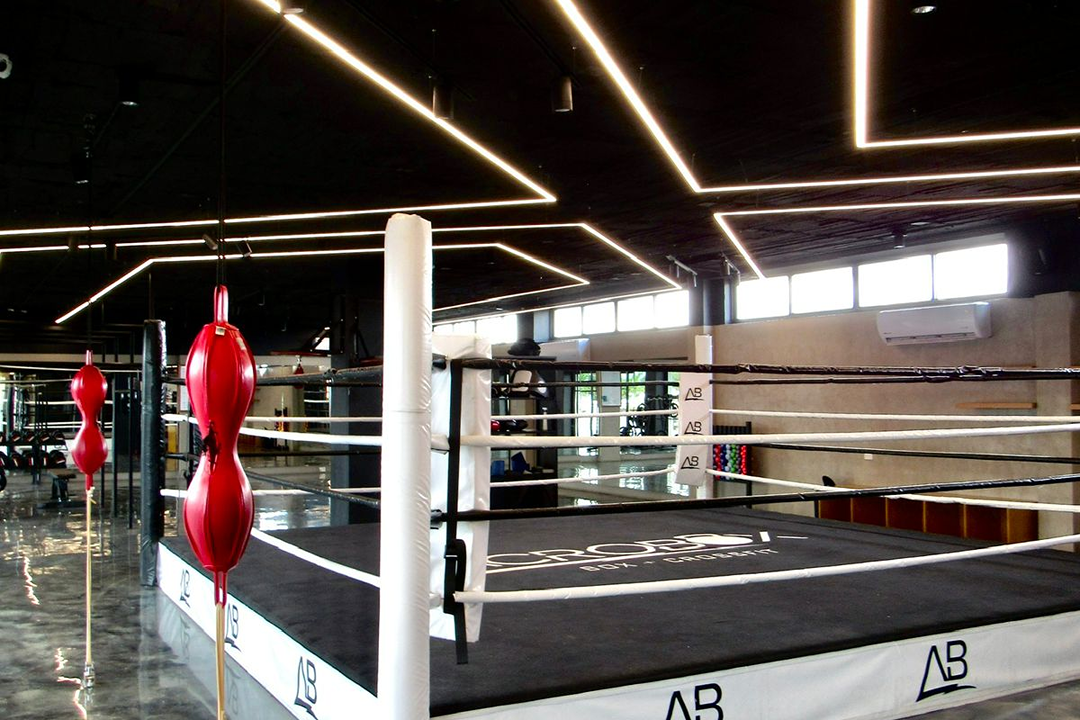 Imagem da estrutura da academia