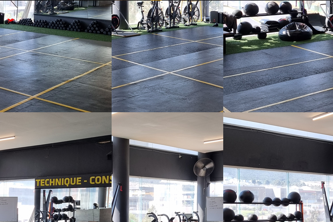 Imagem da estrutura da academia