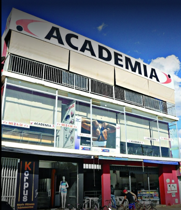 Imagem da estrutura da academia