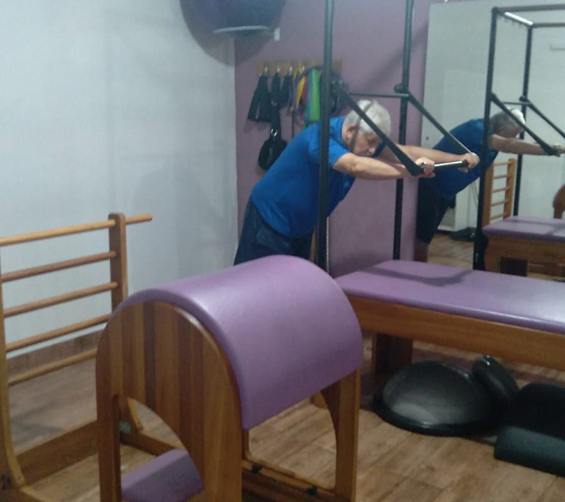 Imagem da estrutura da academia