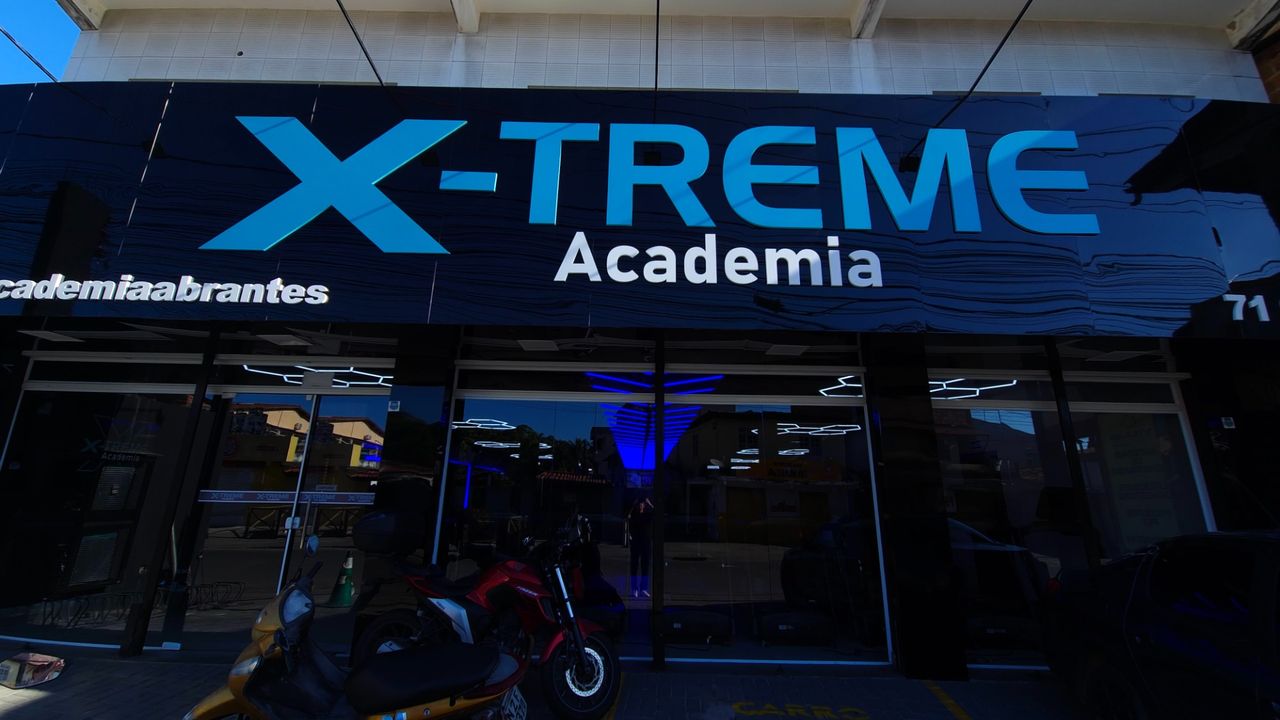 Imagem da estrutura da academia