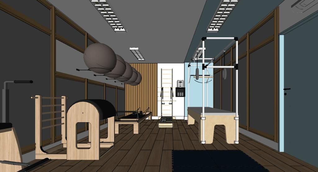 Imagem da estrutura da academia