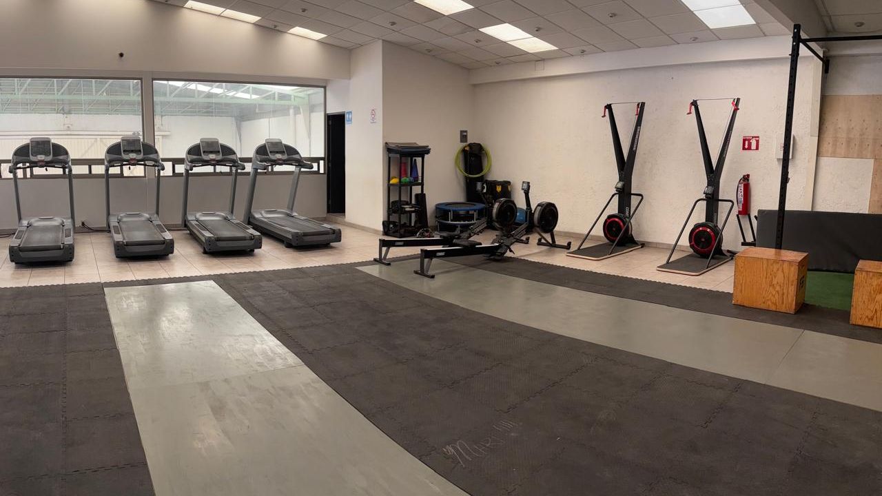 Imagem da estrutura da academia