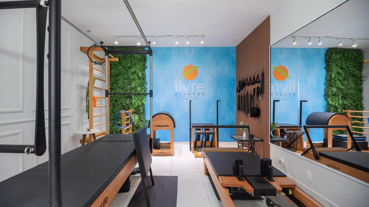 Imagem da estrutura da academia