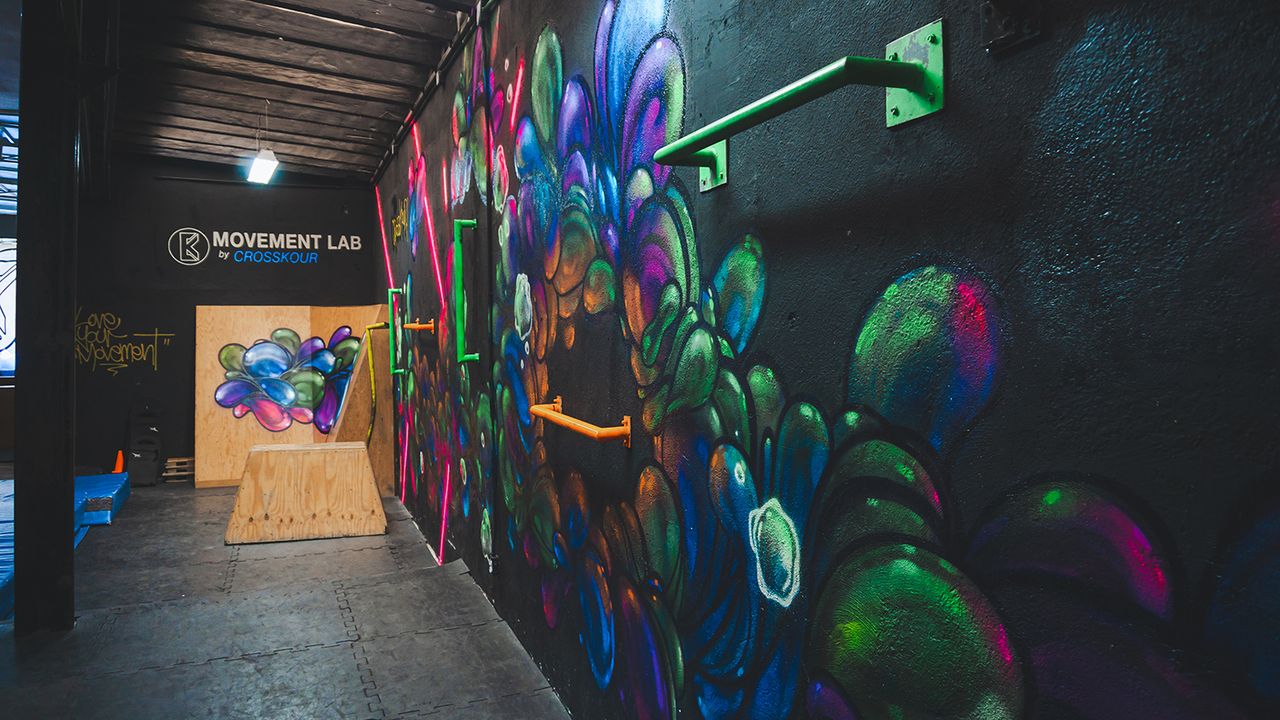 Imagem da estrutura da academia