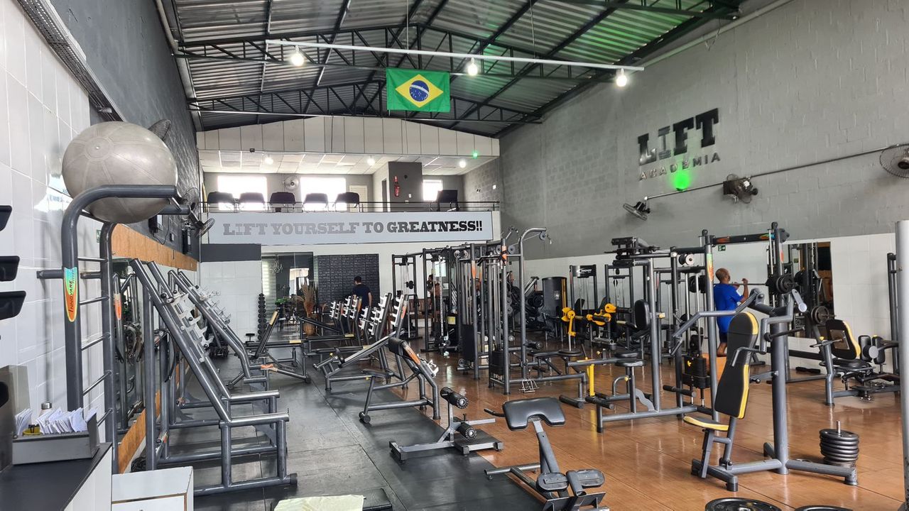Imagem da estrutura da academia