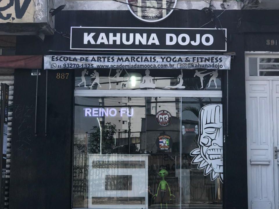 Imagem da estrutura da academia