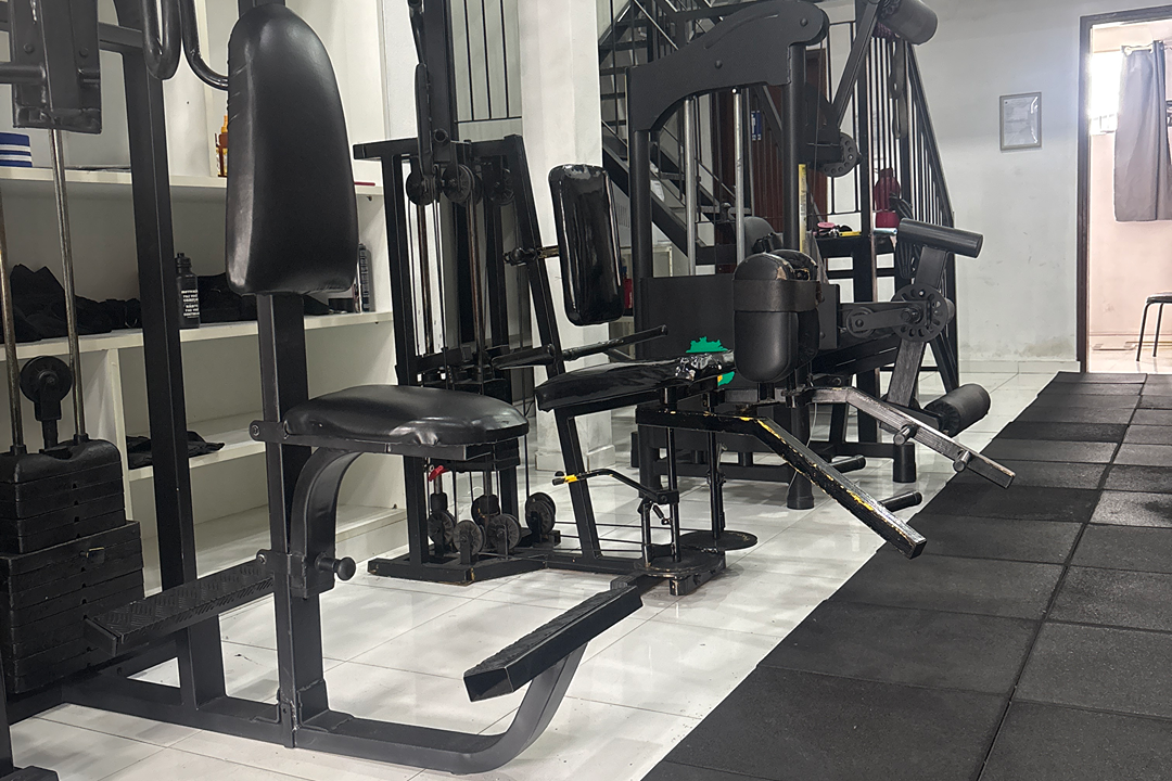 Imagem da estrutura da academia