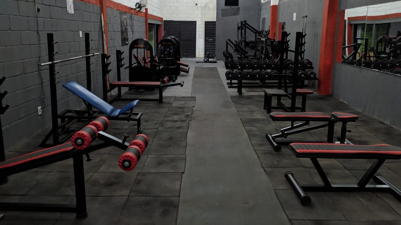 Imagem da estrutura da academia