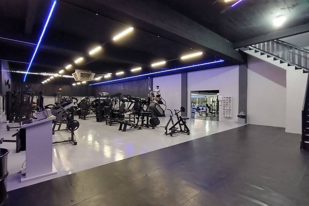 Imagem da estrutura da academia