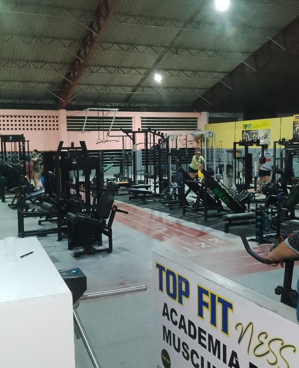 Imagem da estrutura da academia