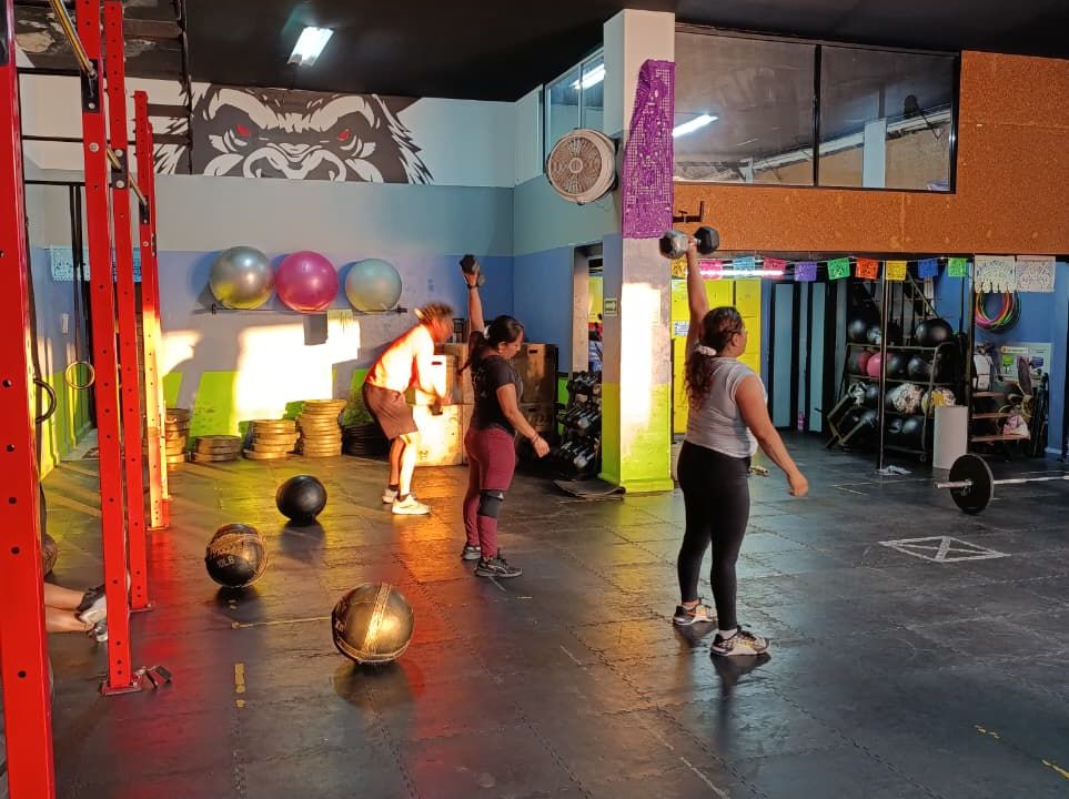 Imagem da estrutura da academia