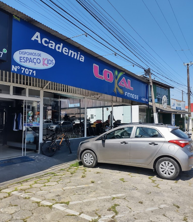 Imagem da estrutura da academia