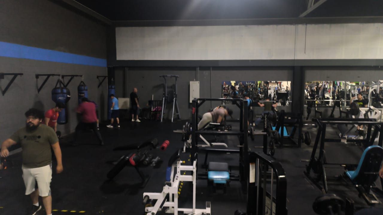 Imagem da estrutura da academia