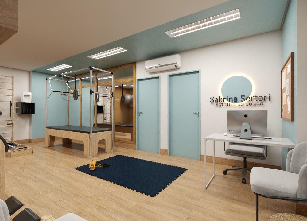 Imagem da estrutura da academia