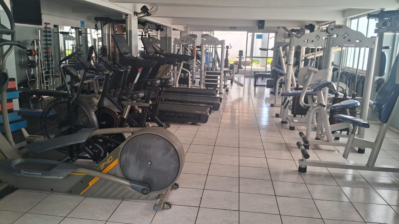Imagem da estrutura da academia