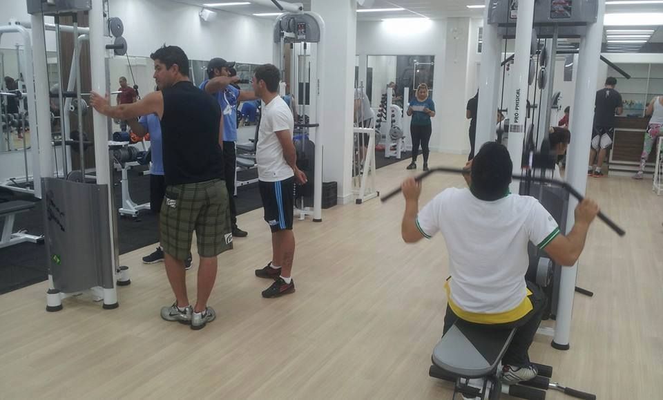 Imagem da estrutura da academia
