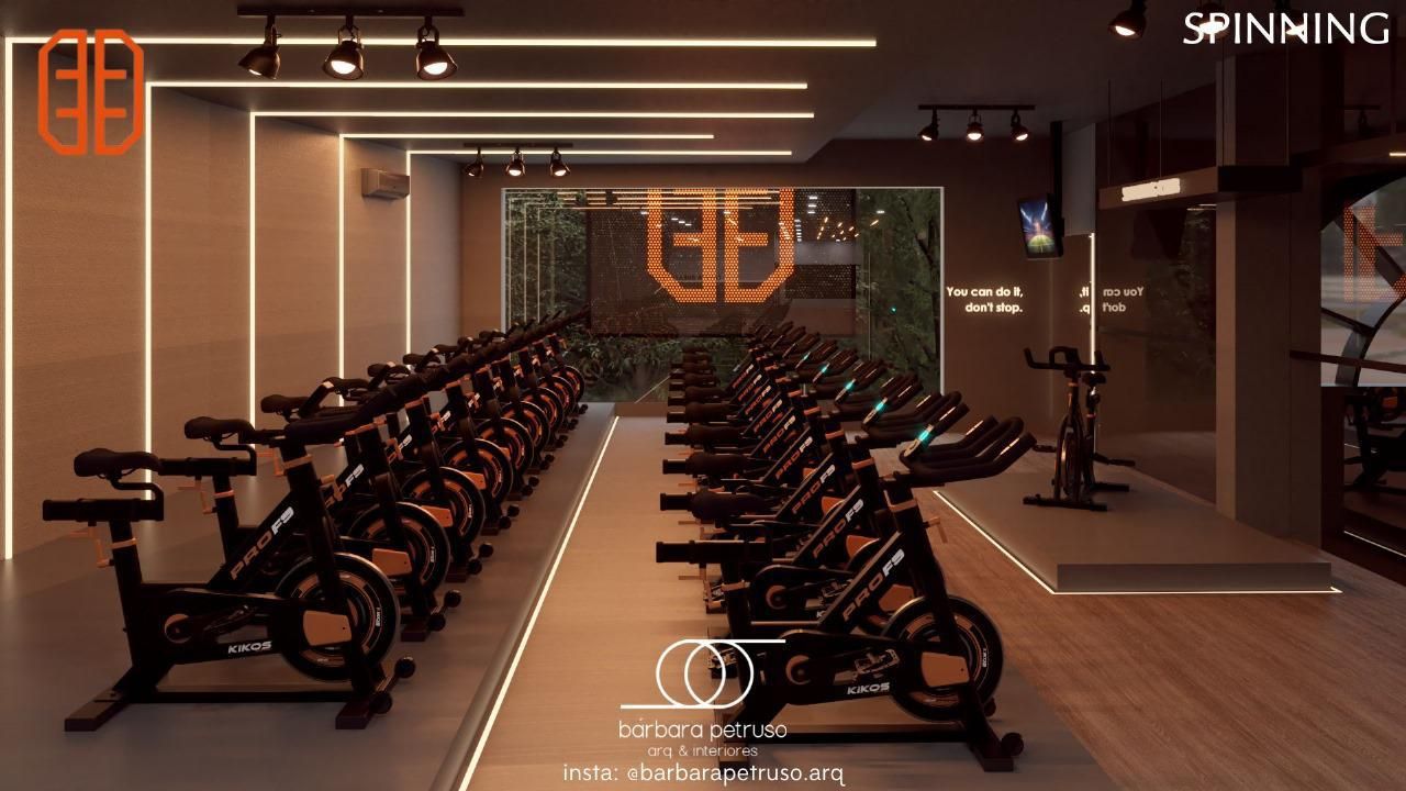 Imagem da estrutura da academia