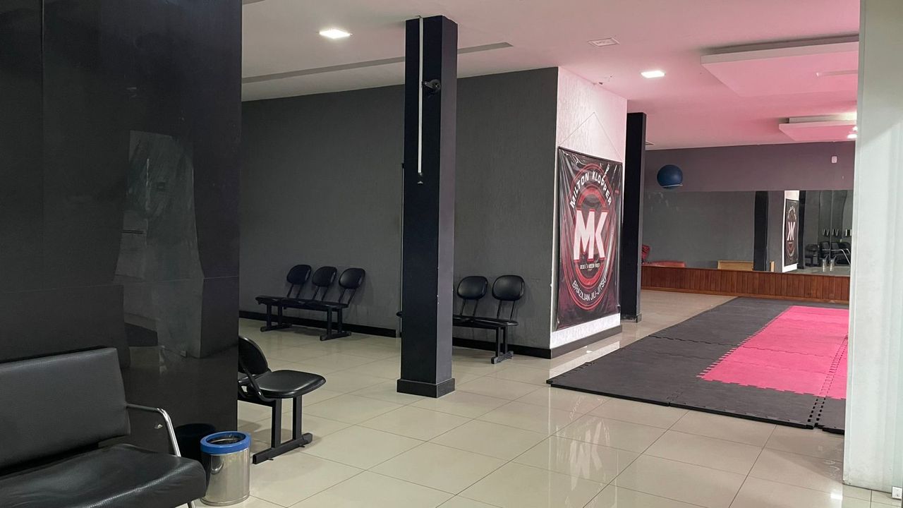 Imagem da estrutura da academia
