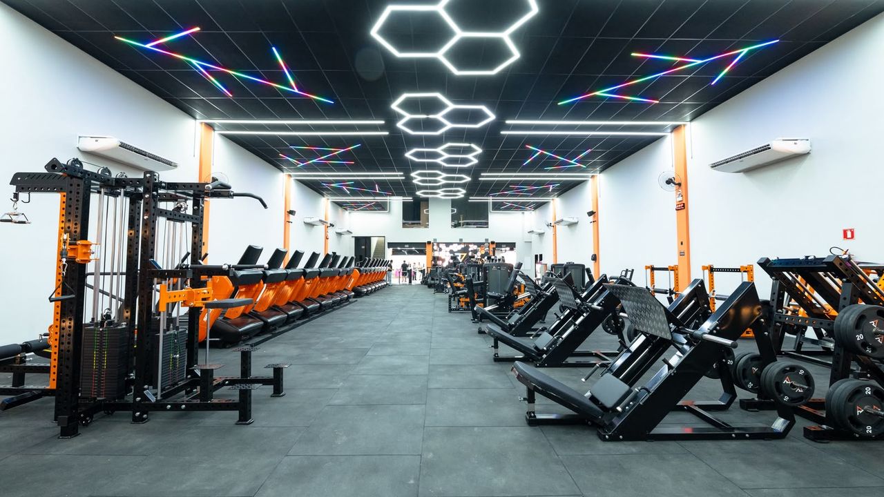 Imagem da estrutura da academia