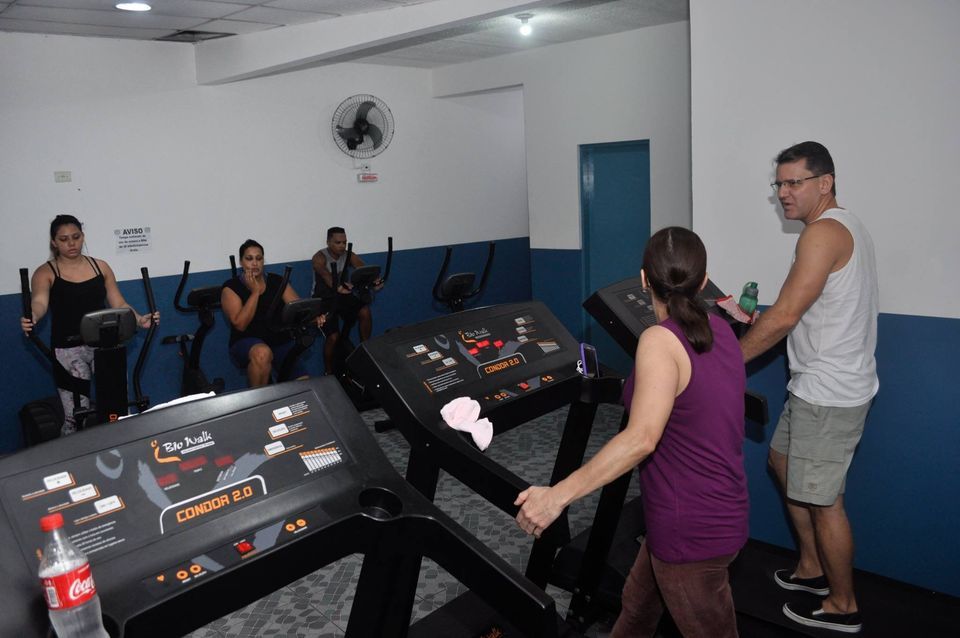 Imagem da estrutura da academia