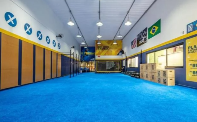 Imagem da estrutura da academia