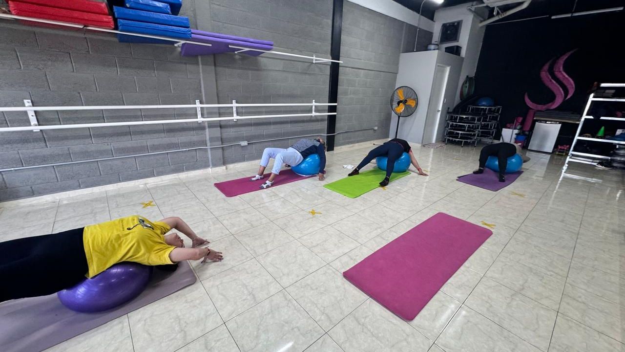 Imagem da estrutura da academia