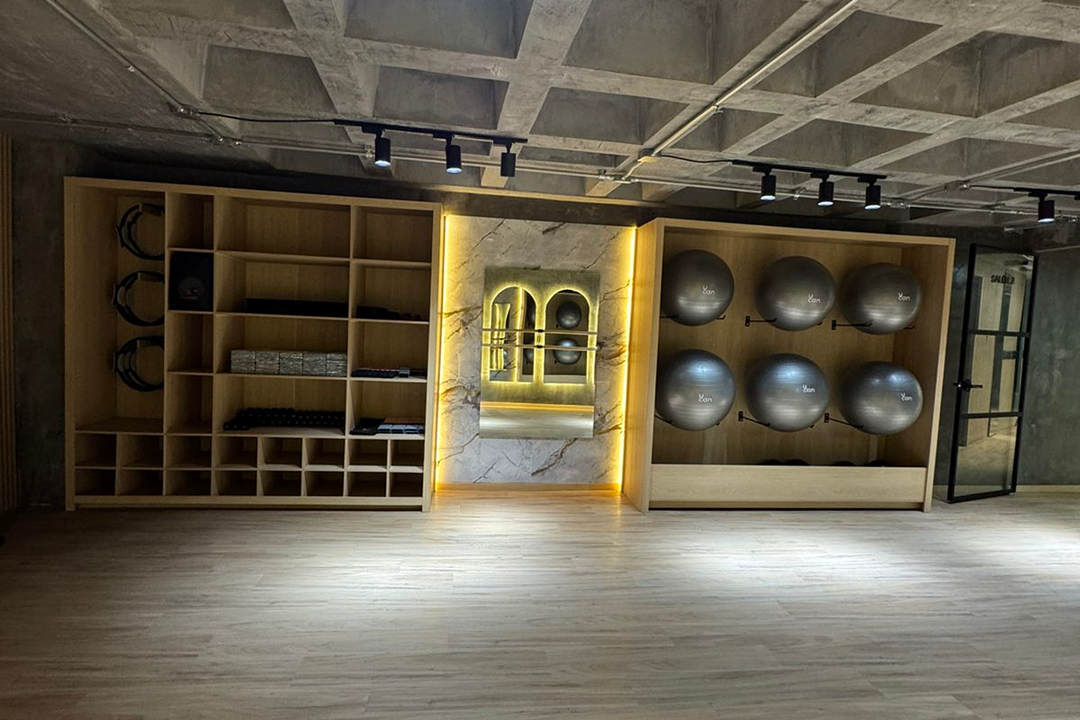 Imagem da estrutura da academia