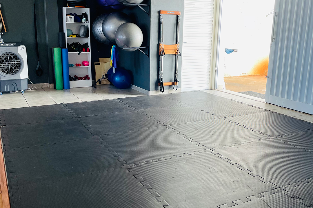 Imagem da estrutura da academia