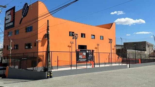 Imagem da estrutura da academia