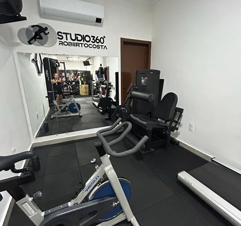 Imagem da estrutura da academia