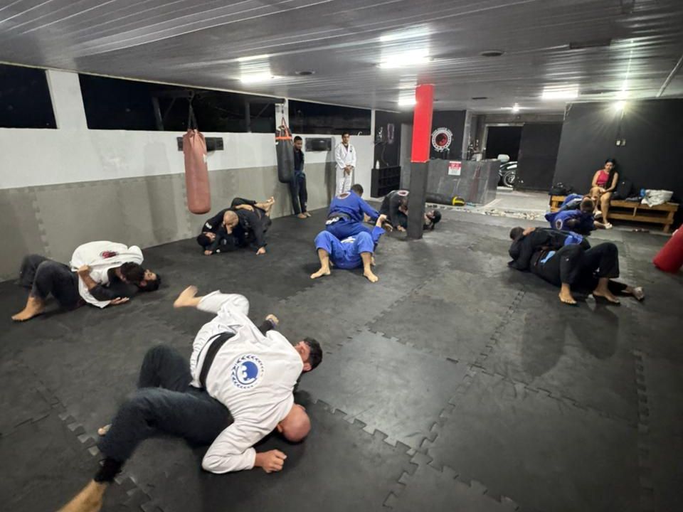 Imagem da estrutura da academia