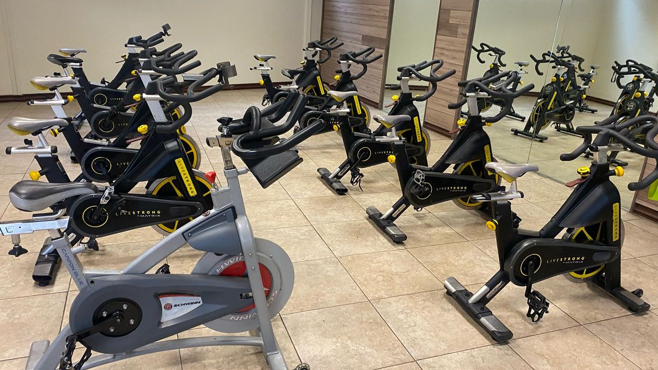 Imagem da estrutura da academia