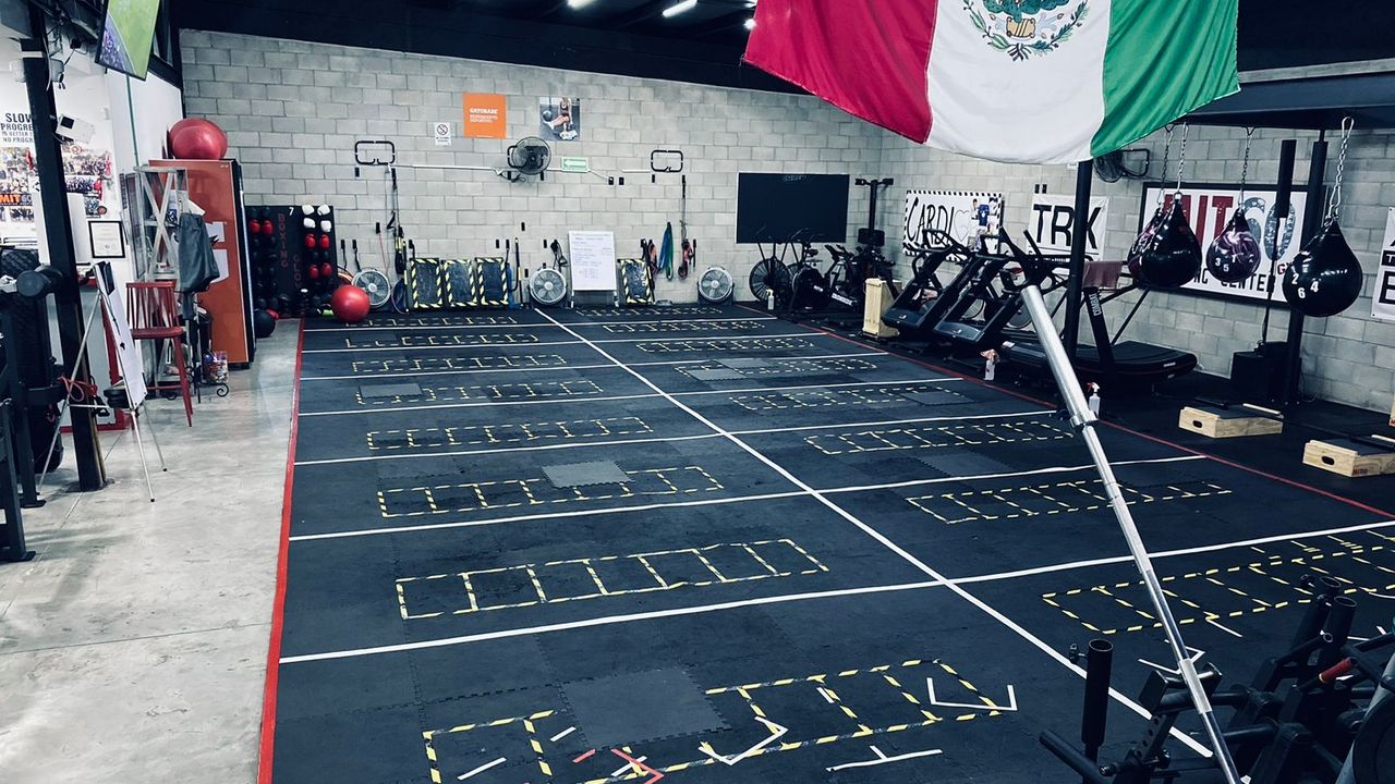 Imagem da estrutura da academia