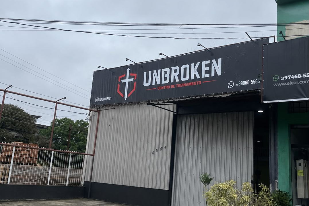 Imagem da estrutura da academia
