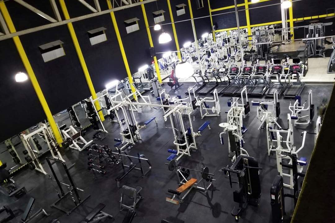 Imagem da estrutura da academia