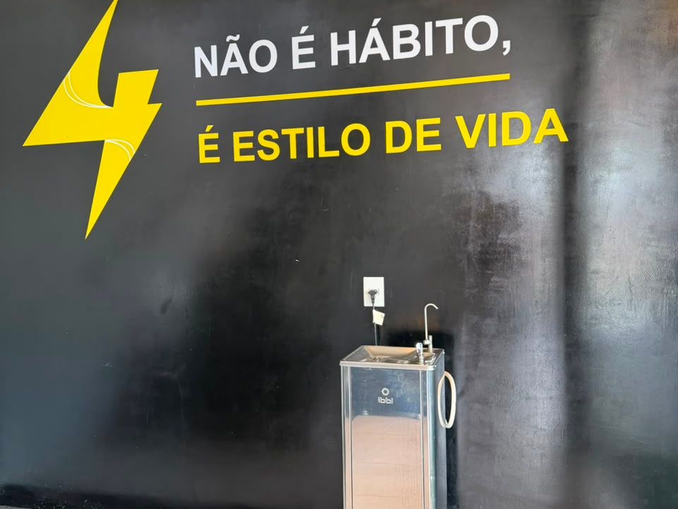 Imagem da estrutura da academia