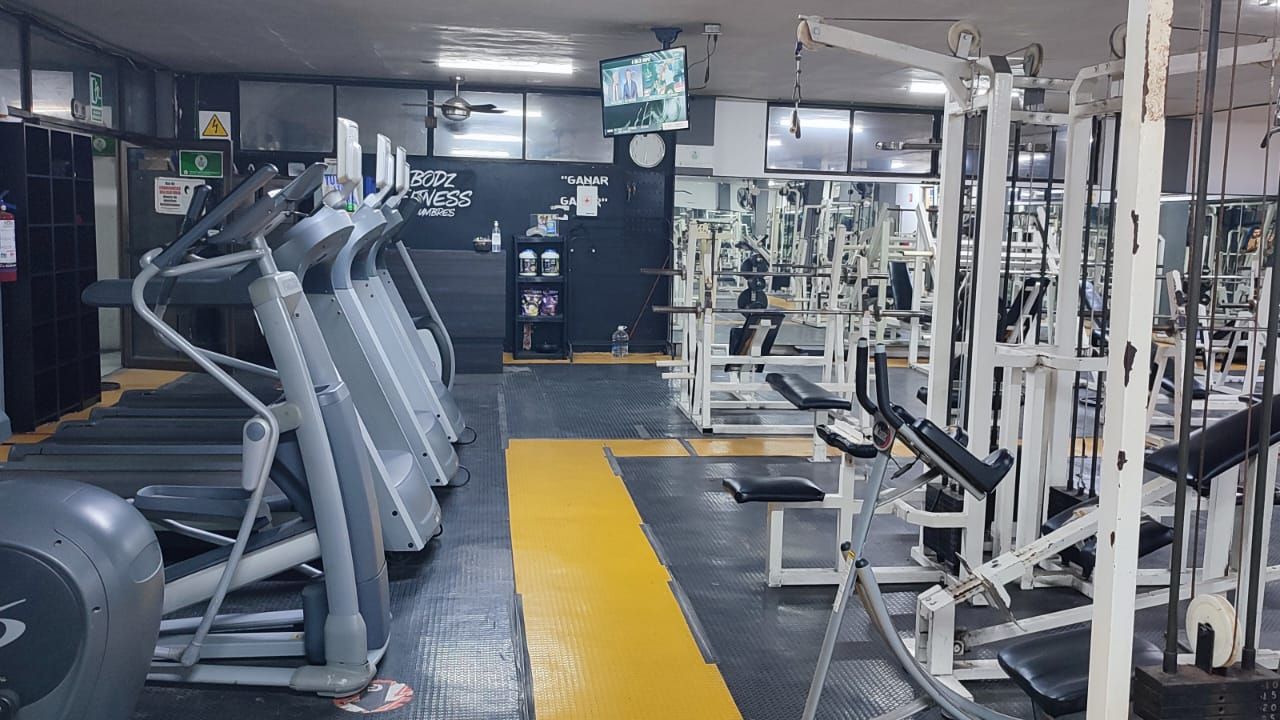 Imagem da estrutura da academia