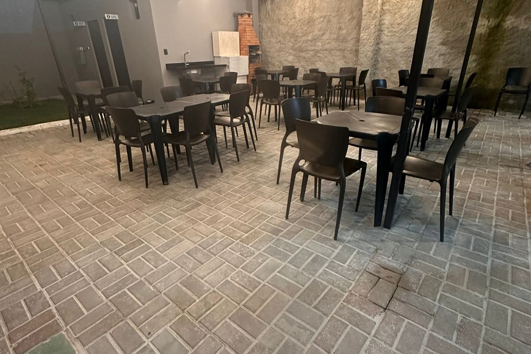Imagem da estrutura da academia
