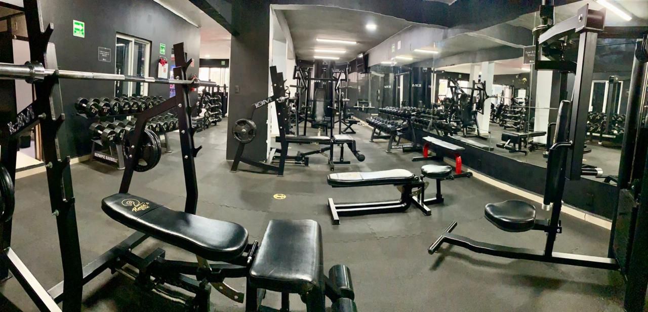Imagem da estrutura da academia
