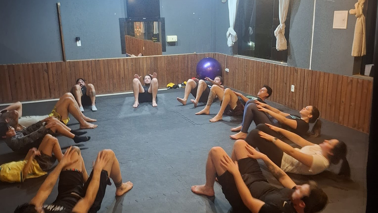 Imagem da estrutura da academia