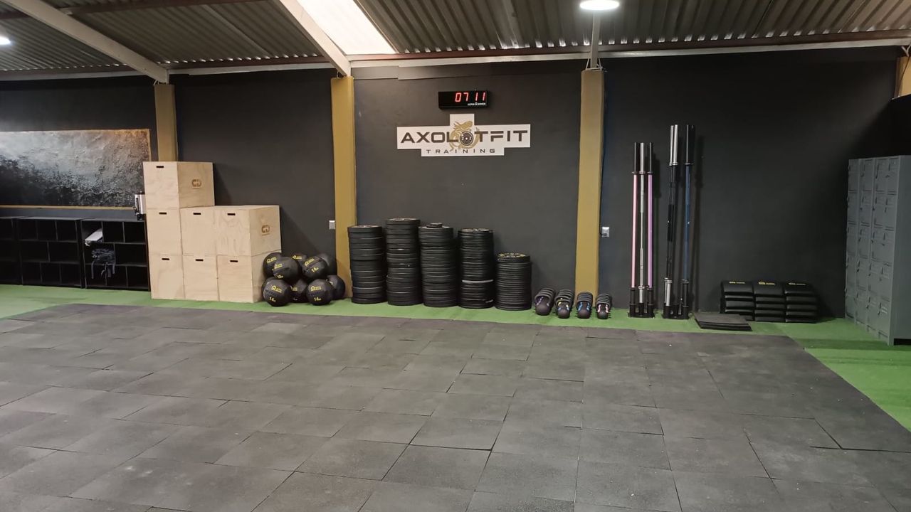 Imagem da estrutura da academia