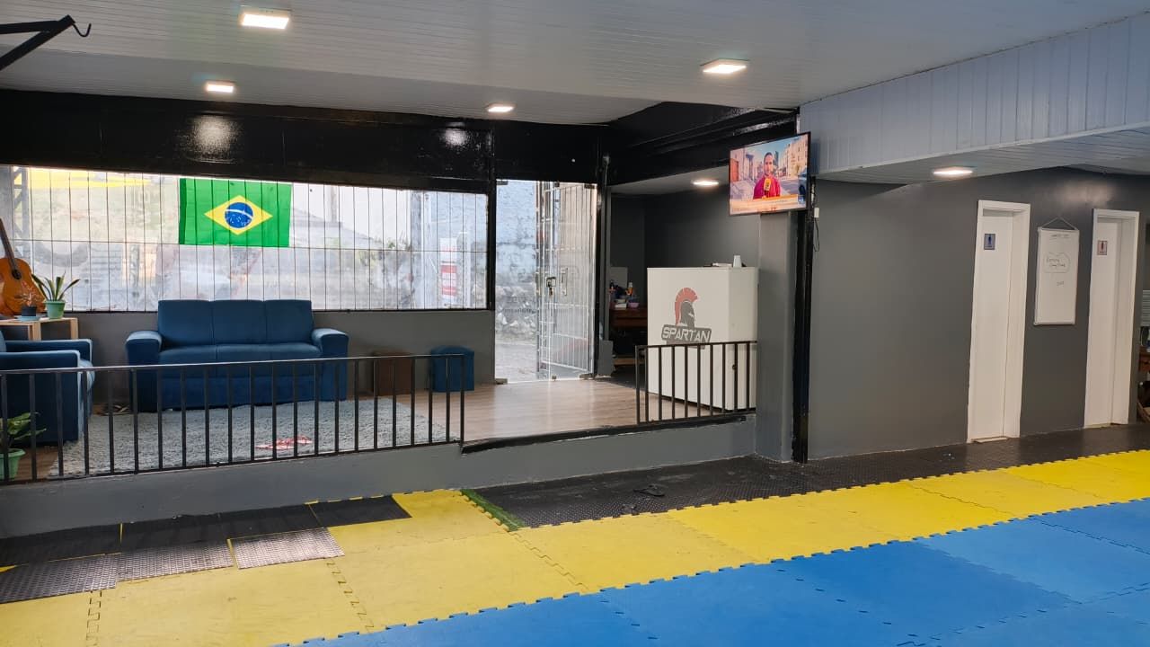 Imagem da estrutura da academia